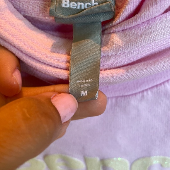 Pink BENCH athletic hoodie - Picture 7 of 7